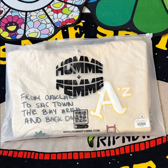 Homme + Femme Cali to NYC HOODIE- Tan - Picture 15 of 16